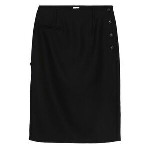Covert Black Skirts - Pencil Skirts Women